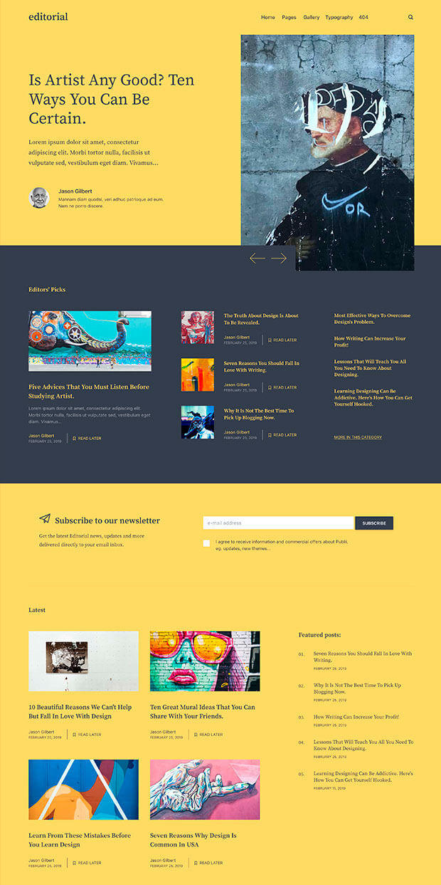Dandelion Website Color Scheme
