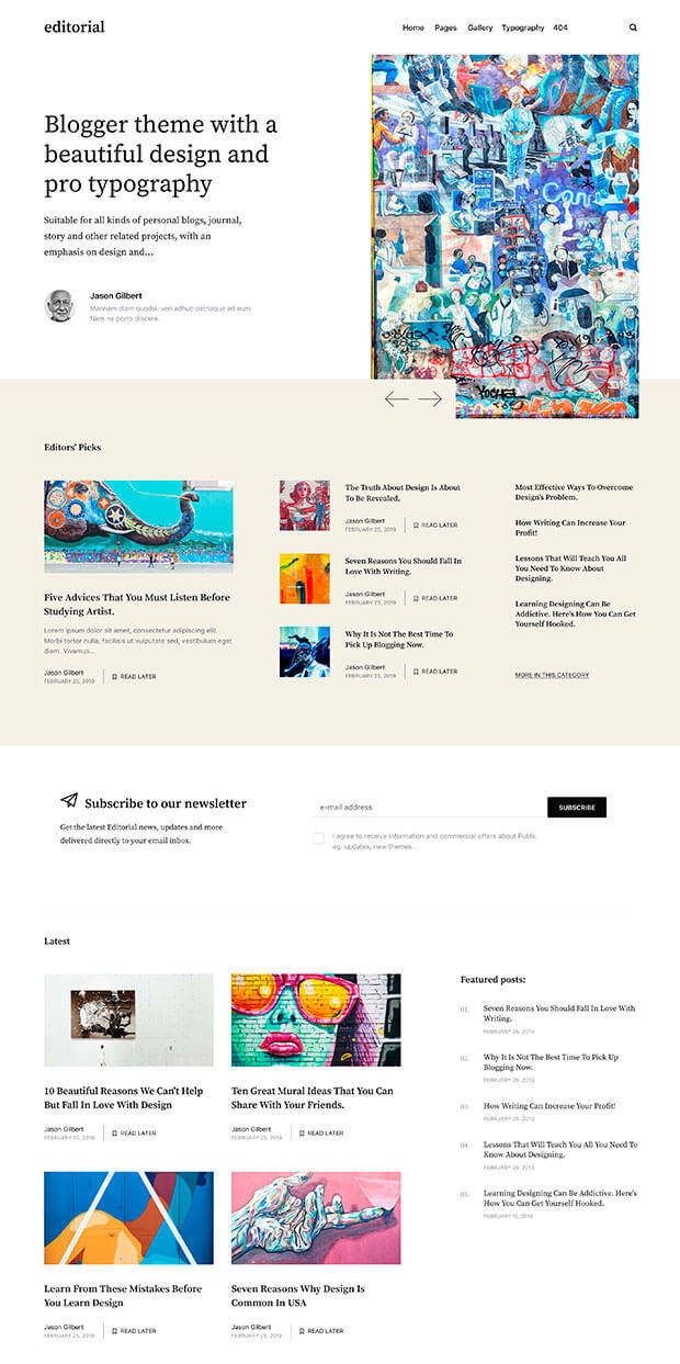 Light Website Color Scheme