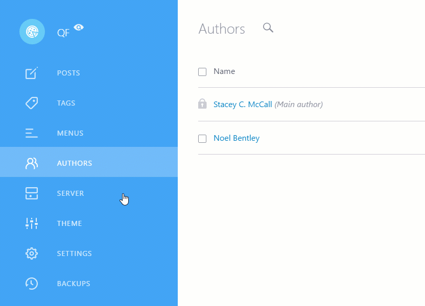 Publii multiple authors