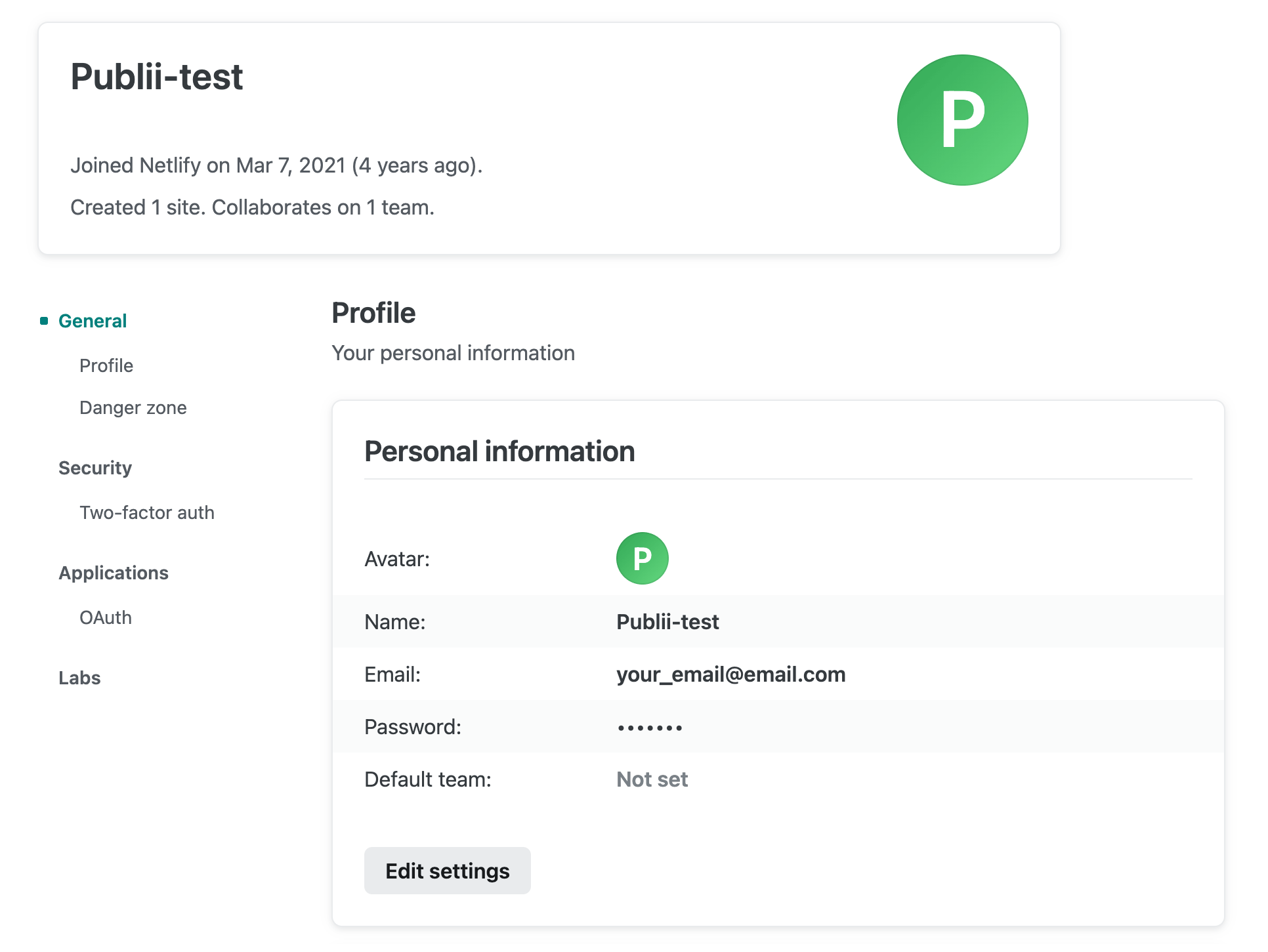 Netlify Applications