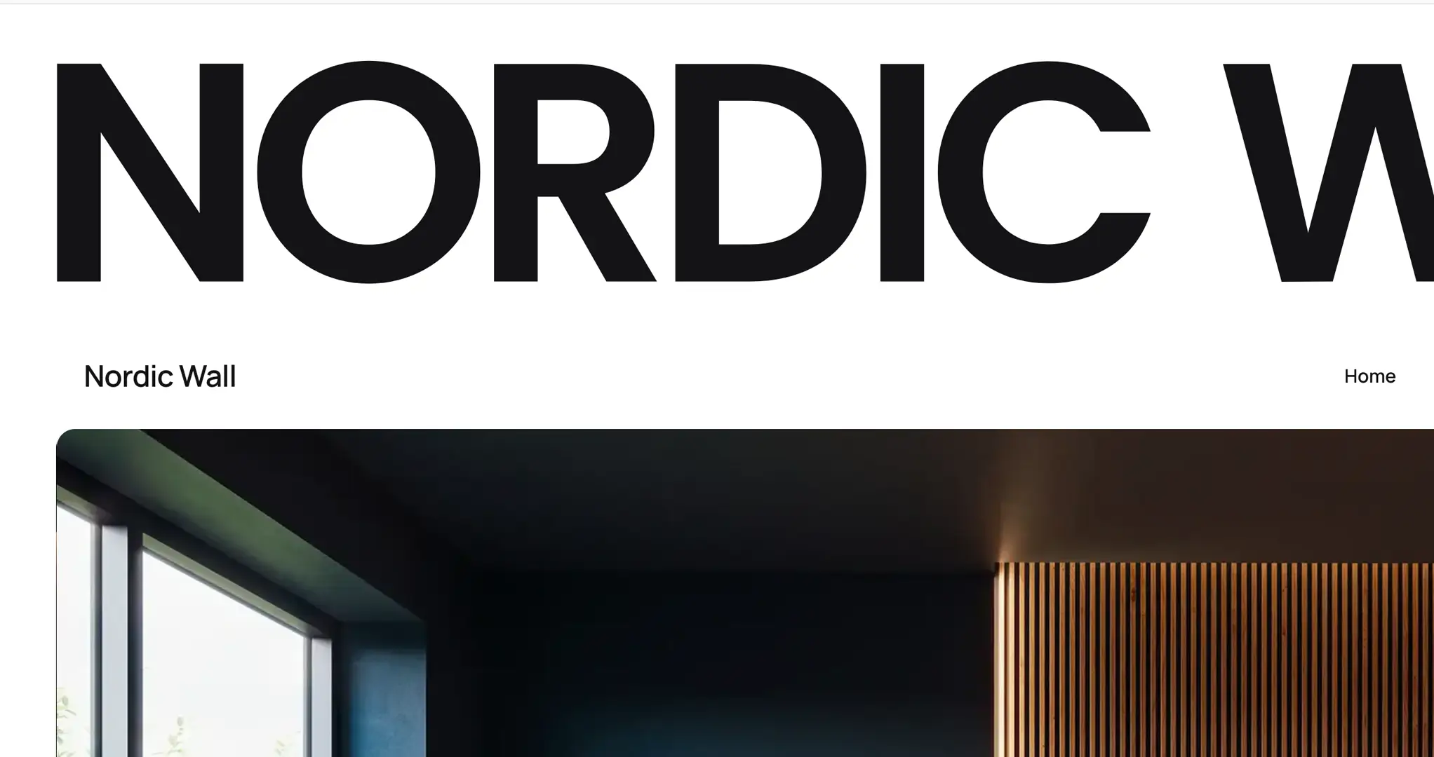 NordicWall theme in light mode