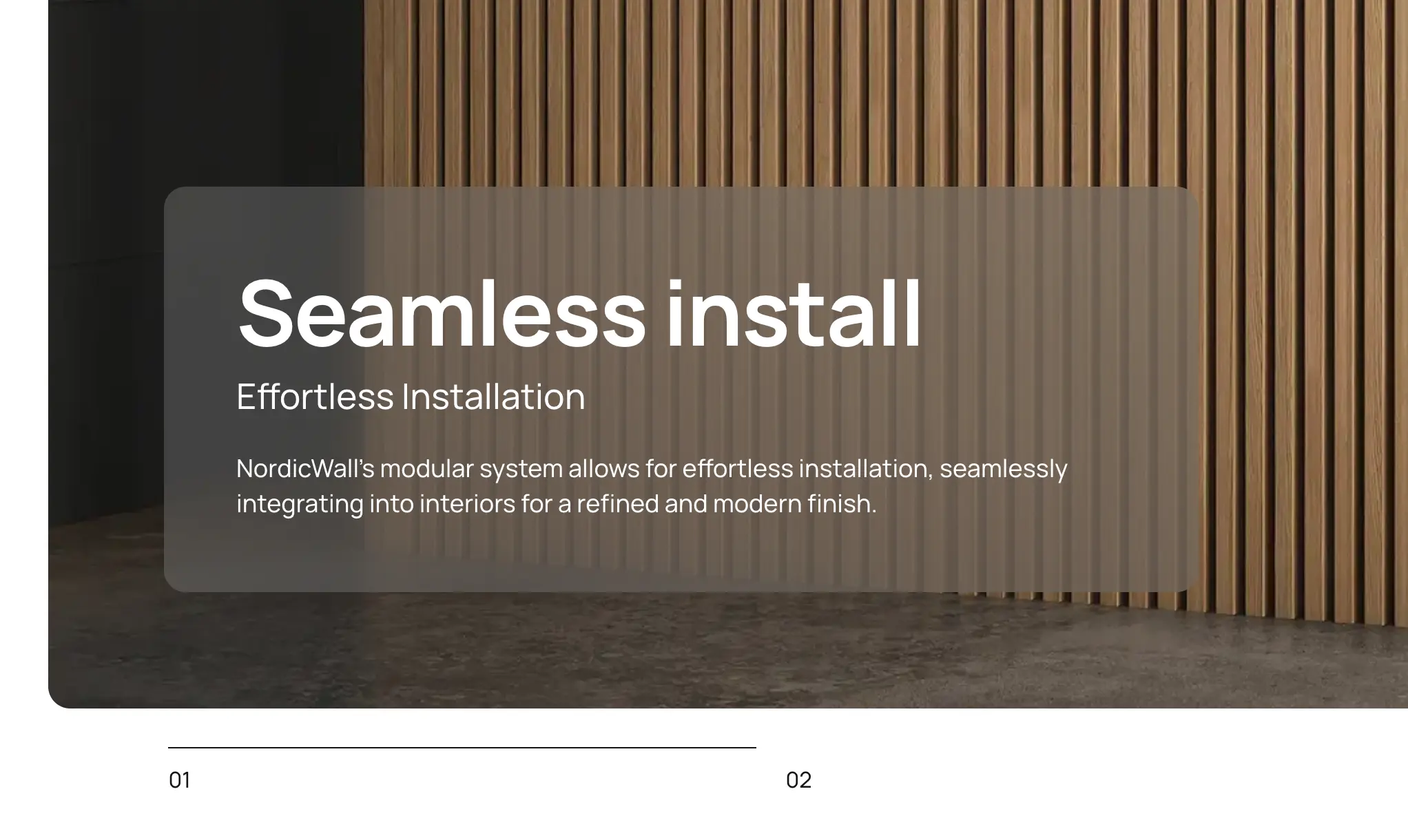 NordicWall hero slider