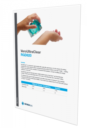 VeroUltraClear: The Material of Choice for Clear 3D Printing