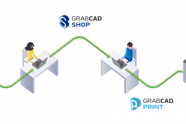 GrabCAD Shop and GrabCAD Print Integration