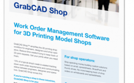 GrabCAD Shop: The Features Brochure