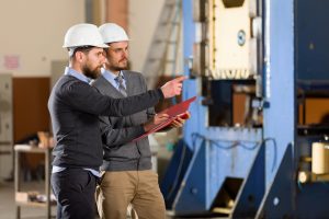 engineers on shop floor