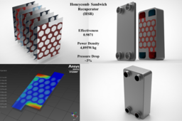 Honeycomb Sandwich Recuperator (HSR)