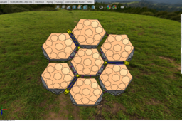 HexaFlex Modular Panel System for Space Applications