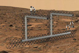 Modular pipes and assembly robots for the ARMADAS concept.