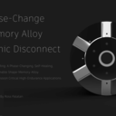 Phase-Change Memory Alloy Cryogenic Disconnect