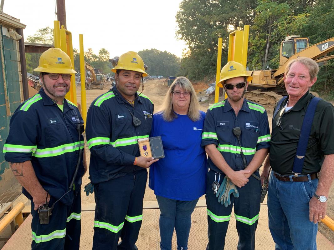 James Lowe, James Johnson, Melissa Tooley, Matt Cook and Leroy Wells