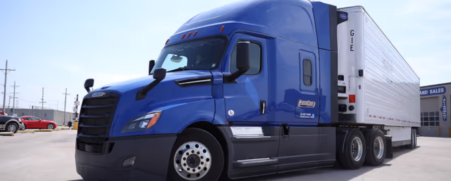 A Grand Island Express Truck